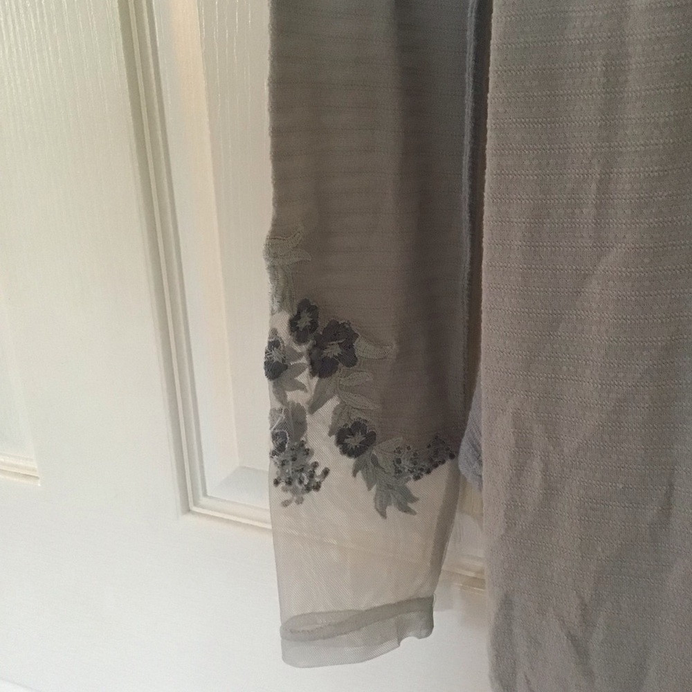 Free people floral mesh dress blue S - Picture 5 of 6